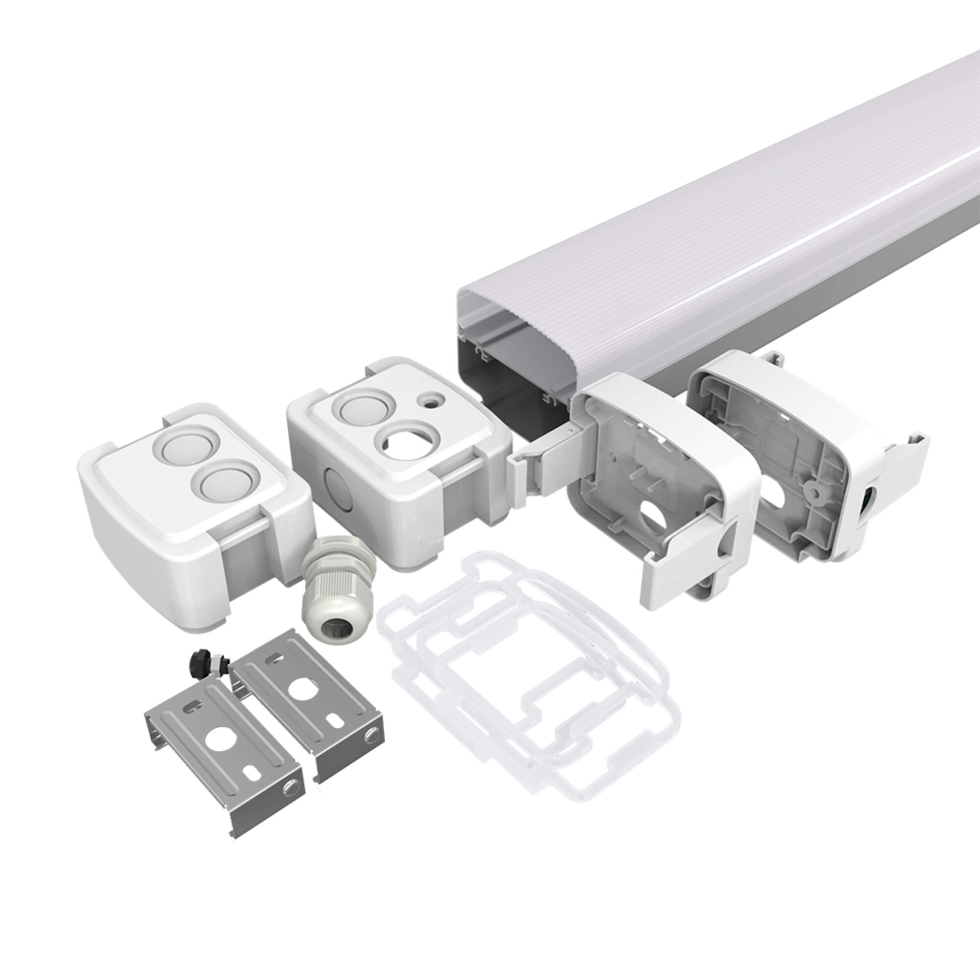 high-efficiency vapor tight led for food processing plants